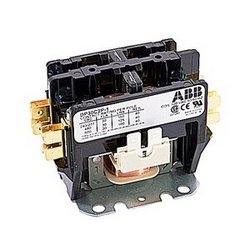 2 pole, 30 amp, non-reversing, definite purpose contactor, 120V AC coil, industry standard mounting plate