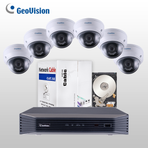  Geovsion 6 Camera custom server kit (GV-TDR4700) 4MP