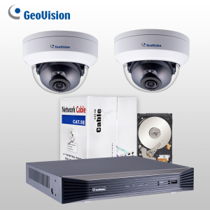 Geovsion 2 Camera custom server kit (GV-TDR4703-4F)