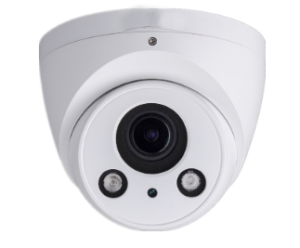 Eyeball IP camera 5MP, 2.7-13,5mm (95~27°) VF lens, IR LED 50m