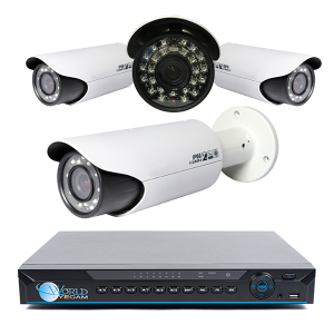 4 CH NVR & 4 x 5 Megapixel HD Bullet Camera With 1TB Hard Drive Pre-installed for Business Professional Grade