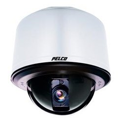 Camera Dome Drive, PAL, Day/Night, 23X Zoom, 752 x 582 Resolution, F 1.6 3.6 to 82.8 MM Lens, 24 Volt AC/DC, 1/4" CCD, Aluminum, Thermoplastic