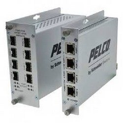 Unmanaged Switch, 4 Port, 100 Mbps, 4 Fiber, SFP Sold Separately