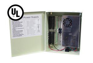 DC12V 29A / 18CH Power Box, UL Listed