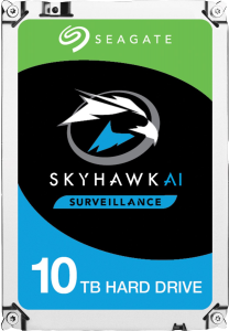 Seagate SkyHawk 10TB AI Surveillance Hard Drive
