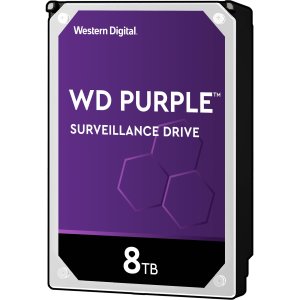 WD 8TB Purple 5400 Rpm SATA III 3.5" Internal Surveillance Hard Drive (OEM)