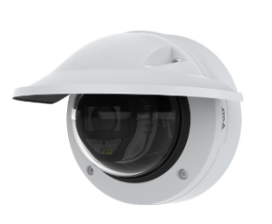 AXIS P3267-LVE P32 Series 5MP Outdoor Vandal Resistant Fixed Dome IR WDR IP Camera, 3-8mm Varifoc...