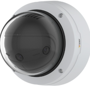 AXIS P3818-PVE P38 Series 13MP Outdoor Vandal Resistant 180° Panoramic Fixed Dome IP Camera, 3.2m...