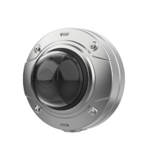 AXIS Q3538-SLVE Q35 Series 8MP Fixed WDR Dome IP Camera, 6.2-12.9mm Varifocal Lens, Stainless-Ste...