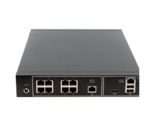 AXIS S2108 Camera Station Recorder with Integrated PoE Switch, Includes Core Licenses, 2TB HDD
