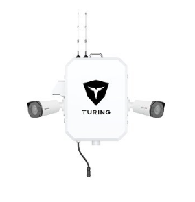 Turing Video SS-KG1-STD-2B SkyShield Standard Outdoor System, Includes (2) 4MP Bullet Cameras and...
