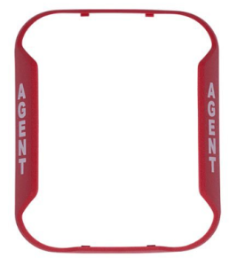 System Sensor BZR-AL "Alert" Red Bezel for Wall-Mount Horn Strobe, Works with CHRL, CHSRL, HRL, P...
