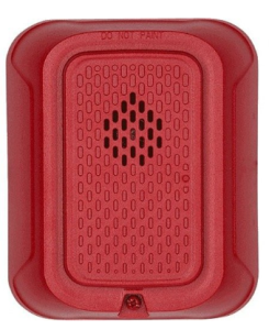 System Sensor CHRL L-Series Selectable Output Chime,Wall Mount, Red