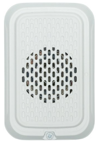 System Sensor HGWL-LF L-Series Indoor Low Frequency Compact Sounder, 2-Wire, Wall Mount, White