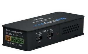 Blustream DA11ADE Dante Audio Analog Decoder, PoE Powered