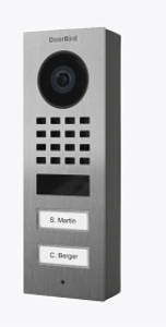 Doorbird DB-D1102V FLUSH MOUNT IP Video Intercom System, PoE