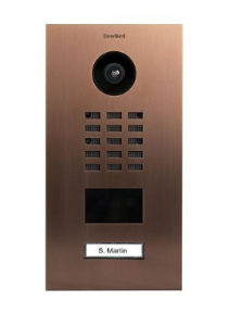 Doorbird DB-D2101V-V4A-BR IP Video Door Station, Salt Water Resistant, Bronze