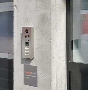 DoorBird 423870727 D2103V IP Video Intercom System for Multi-Tenant Buildings, Stainless Steel V2...