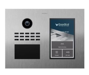 DoorBird 489600052 D31TDH IP Video Intercom for Multi-Tenant Residences and Buildings with Up to ...