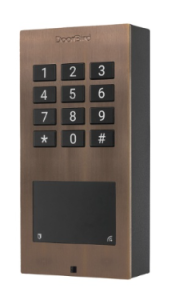 Doorbird DB-A1121-SM-V2A-BR A1121 Surface-Mount IP Access Control Device, Bronze