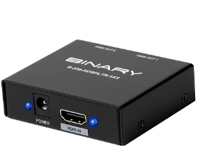 Binary B-230-HDSPLTR-1X2 230 Series HDMI Splitter, 1x2