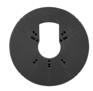 Luma LUM-A20-GANGPLATEB X20 Gang Plate Cover for Electric Gang Box, Black