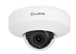 Luma LUM-520-IP-DFTW 520 Series Vandal 5MP Compact Dome IP Outdoor Camera, 2.8mm Fixed Lens, Whit...