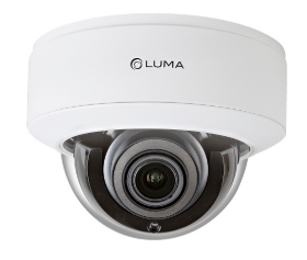 Luma LUM-820-IP-DMW 820 Series 8MP Dome IP Outdoor Camera, 2.8-12mm Motorized Lens, White