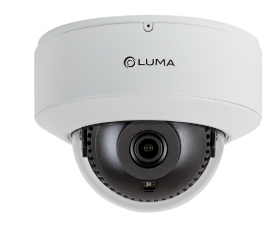 Luma LUM-520-IP-DFW 520 Series 5MP Dome IP Outdoor Camera, 2.8mm Fixed Lens, White