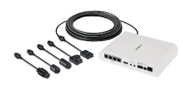Hanwha PNM-9000QB P-Series 2MP 4-Channel Remote Head Camera Main Module, White