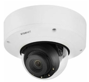 Hanwha PNV-A6081R/KAP Series 2MP AI Outdoor IR Vandal Dome IP Camera, 4.38-9.33mm Varifocal Lens,...