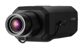 Hanwha PNB-A6001/KAP Series 2MP AI WDR Box IP Camera, Lens Not Included, Black, TAA Compliant