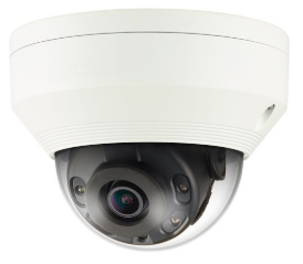 Hanwha QNV-6012R Q-Series 2MP IR Vandal Dome Camera, 2.8mm Fixed Lens, White