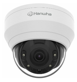 Hanwha QND-8010R/KAP Series 5MP IR Dome IP Camera, 2.8mm Fixed Lens, White, TAA Compliant