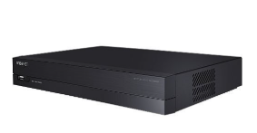 Hanwha HRX-434 HD+ Series 8MP 4-Channel Pentabrid DVR, 32Mbps, 2TB HDD, Black