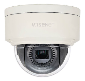 Hanwha XNV-6085 X-Series eXtraLUX 2MP Outdoor Vandal Dome Camera, 4.1-16.4mm Varifocal Lens, Ivor...