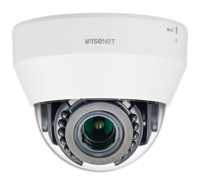 Hanwha LND-6012R L-Series 2MP IR Dome Camera, 2.8mm Fixed Lens, White