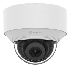 Hanwha QND-C8023R 5MP AI Indoor Dome IR Camera with Built-In Mic, 4mm Fixed Lens