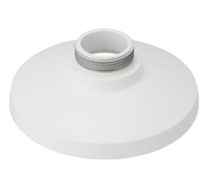 Hanwha SBP-301HMW3 Aluminum Cap Adapter, 1.5" NPT, White