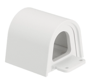 Hanwha SBO-147BA Conduit Hole Adapter for X-Core Bullet Cameras, White