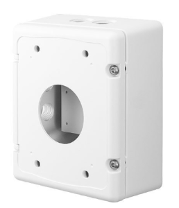 Hanwha SBP-300NBW Installation Box for Select PTZ and Bullet Cameras, White