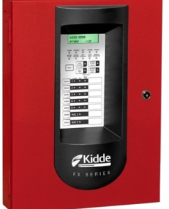 Kidde FX-5R Zone Conventional Fire Alarm Control Panel, Red