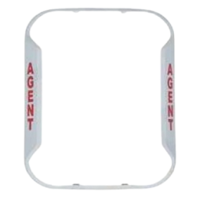 System Sensor BZSPW-F L-Series Speaker Ceiling Bezel, Printed "FIRE", White