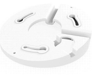 Turing Video TP-EFDTM SMART Series Turret and Fixed Dome Tilted Mounting Plate, White