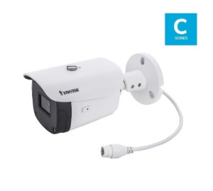 VIVOTEK IB9380-H C-Series 5MP WDR Pro Bullet IP Camera, 3.6mm, White