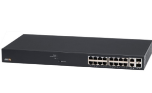 AXIS T8516 T85 Series 16-Port PoE+ Network Switch, Black