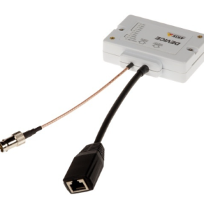 AXIS T8643 PoE+ over Coax Compact 1-Channel Device Unit, White