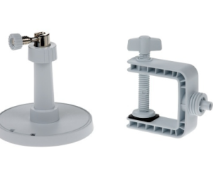 AXIS T91A10 Mounting Kit for PIR Motion Detectors, Plastic, 2-Piece, Includes Clamp and Stand, (R...