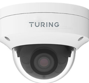 Turing Video TI-NMD04AV3 ADVANTAGE Series 4MP Cable Free Dome IP Camera, 2.7-13.5mm Motorized Len...