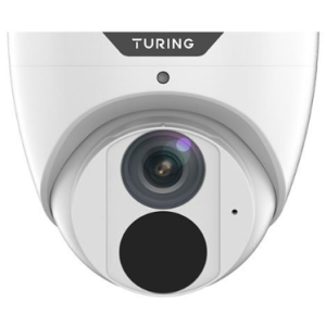 Turing Video TP-MED4M4 SMART Series TwilightVision 4MP IR Turret IP Camera, 4mm Lens, White
